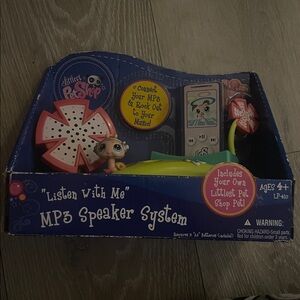 Littlest Pet Shop Colorful MP3 Speaker Set